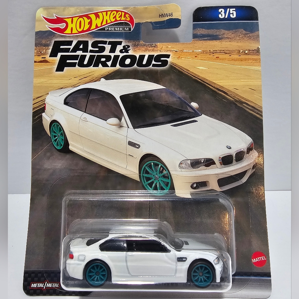 *Special Offer* Hot Wheels Premium Fast and Furious BMW M3 E46 3/5
